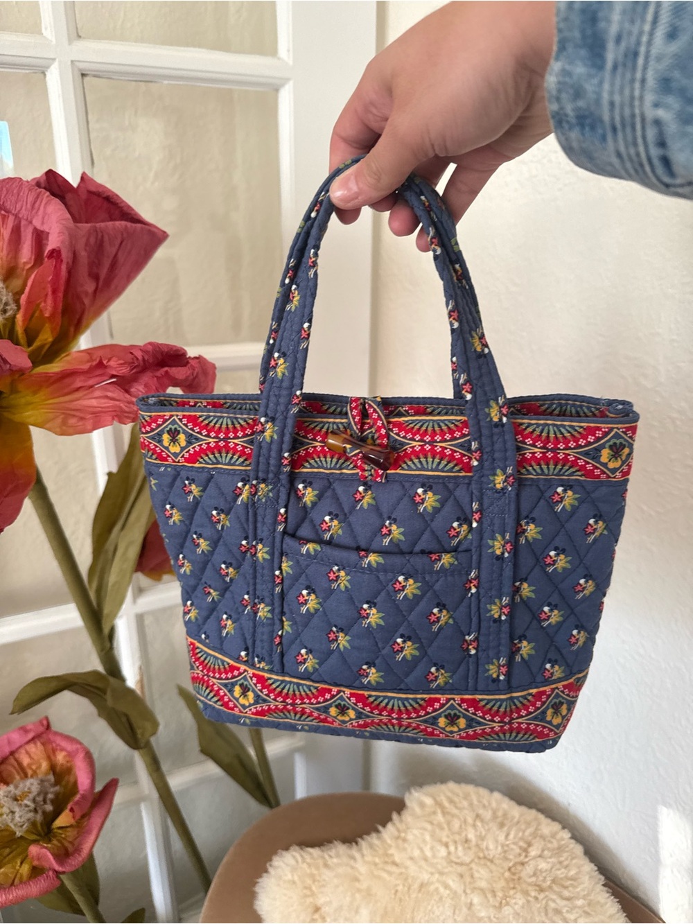 Vintage Vera Bradley mini tote bag - Picture 2 of 13